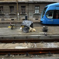 Ilica - Radovi na izmjeni tračnica