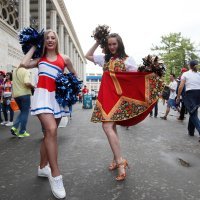 SP 2018., osmina finala: Španjolska - Rusija (navijači)