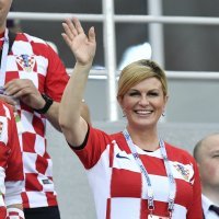 Hrvatska - Danska, predsjednica Kolinda Grabar-Kitarović