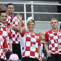 Hrvatska - Danska, predsjednica Kolinda Grabar-Kitarović