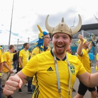 SP 2018., osmina finala: Švedska - Švicarska (navijači)