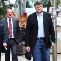 Vedran Babić, Siniša Hajdaš Dončić i Peđa Grbin