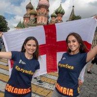 SP 2018., osmina finala: Kolumbija - Engleska (navijači)