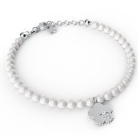 Narukvica sa srebrnim privjeskom, redovna cijena 550kn, s popustom 275kn, Argentum