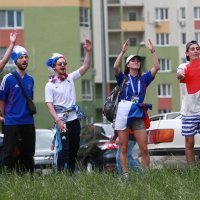 SP 2018., četvrtfinale: Urugvaj - Francuska (navijači)