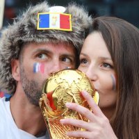 SP 2018., polufinale: Francuska - Belgija (navijači)