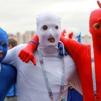 SP 2018., polufinale: Francuska - Belgija (navijači)