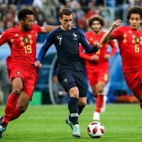 Antoine Griezmann protiv Belgije
