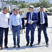 Ministar Štromar i gradonačelnik Opara obišli su Žnjanski platou