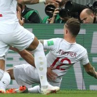 Engleska slavi pogodak Trippiera