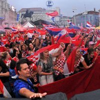 Navijačko ludilo u Zagrebu