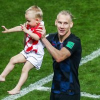 Domagoj Vida sa sinom Davidom
