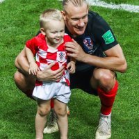 Domagoj Vida sa sinom Davidom