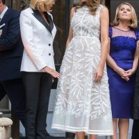 Brigitte Macron i Melania Trump (4)