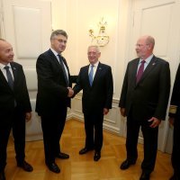 Damir Krstičević, Andrej Plenković i James N. Mattis