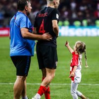 Ivan Perišić s kćerkom Manuelom