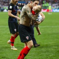 Šime Vrsaljko sa sinom Domagoja Vide, Davidom