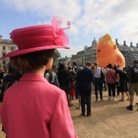 Balon u obliku Trumpa