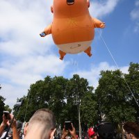 Balon u obliku Trumpa