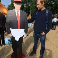 Balon u obliku Trumpa