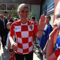 Predsjednica Kolinda Grabar Kitarović u posjetu sportskom muzeju u Sočiju