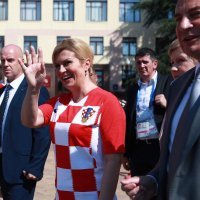Predsjednica Kolinda Grabar Kitarović u posjetu sportskom muzeju u Sočiju