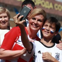 Predsjednica Kolinda Grabar Kitarović u posjetu sportskom muzeju u Sočiju