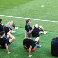 Trening Hrvatske uoči finala s Francuskom