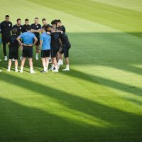 Trening Hrvatske uoči finala s Francuskom