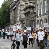 Protesti protiv Donalda Trumpa u Škotskoj