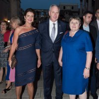 Andro Krstulović u društvu supruge te izraelske veleposlanice Zine Kalay Kleitman