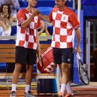 Nino Serdarušić i Goran Ivanišević