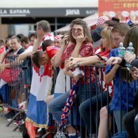 Pripreme za doček reprezentacije na Trgu bana Jelačića