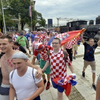 Navijači iz Osijeka vlakom stigli u Zagreb