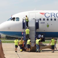 Vatreni sletjeli u Zračnu luku Dr. Franjo Tuđman