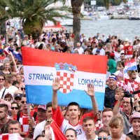 Doček Vatrenih u Splitu