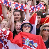 Doček Vatrenih u Splitu