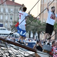 Doček Vatrenih u Zadru