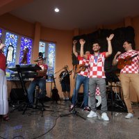 Župljani priredili svečani doček za hrvatskog reprezetativca Matea Kovačića