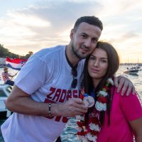 Danijel Subašić i Antonija Bozza