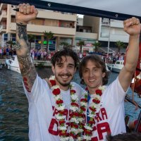 Doček zadarskih nogometnih reprezentativaca