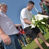 Hrvatski nogometaši odali počast Čustiću