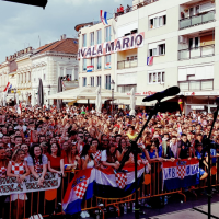 Doček Marija Mandžukića