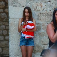 Andrej Kramarić s djevojkom u Dubrovniku