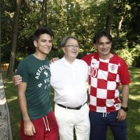 Bruno Dalić, Miroslav Ćiro Blažević i Zlatko Dalić