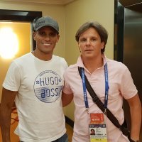 Rivaldo s novinarom tportala