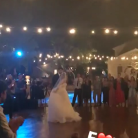 Vedran Ćorluka i Franka Batelić