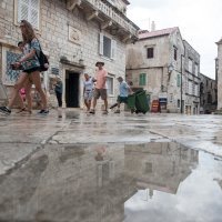 Grmljavinsko nevrijeme u jutarnjim satima pogodilo Korčulu