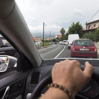 Kilometarske kolone na ulazu u Split iz smjera Omiša