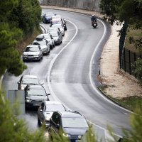 Kilometarske kolone na ulazu u Split iz smjera Omiša